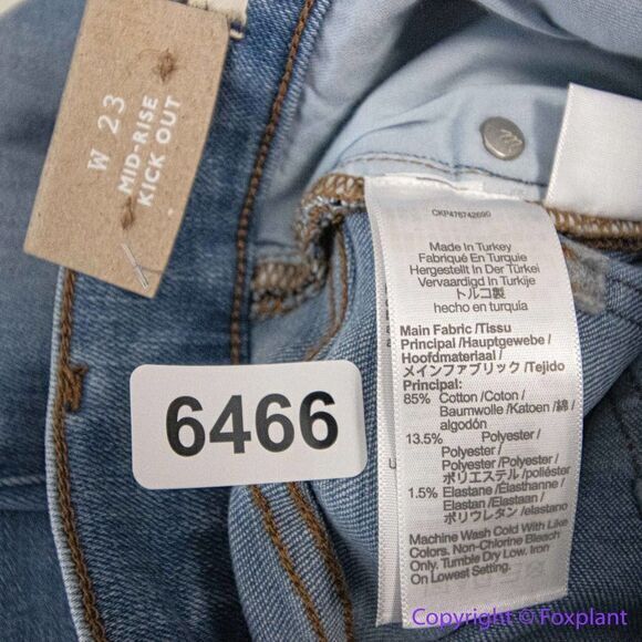 NEW Madewell‎ Kick Out Crop Jeans in Mather Wash, 23 - Picture 15 of 16